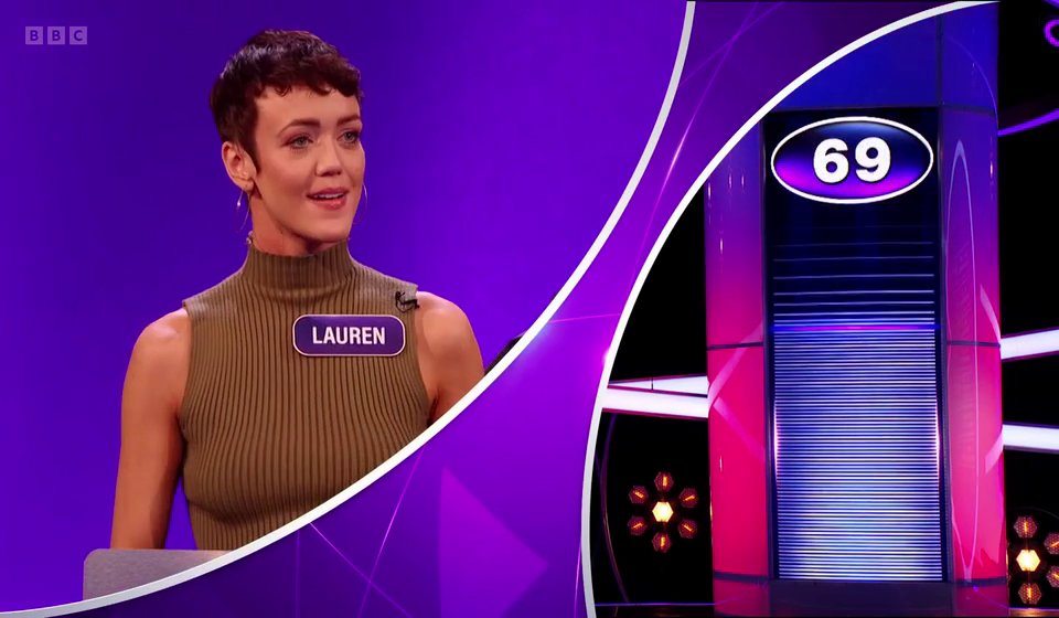 Pointless Celebrities Looking at 69 tweet media