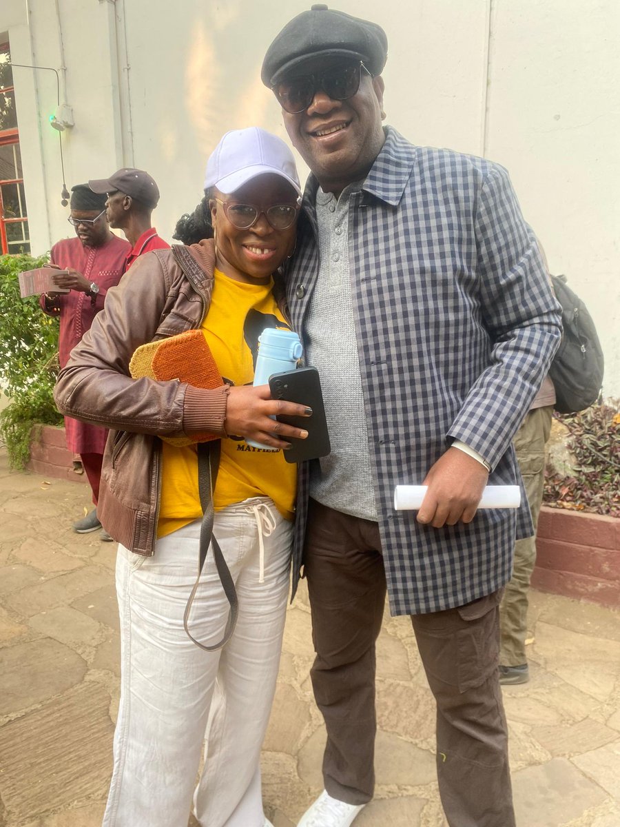 At Zimbabwe Jazz Festival at Alliance Francaise, Harare avec <a href="/pkmbofana/">Prudence K. Mbofana</a>