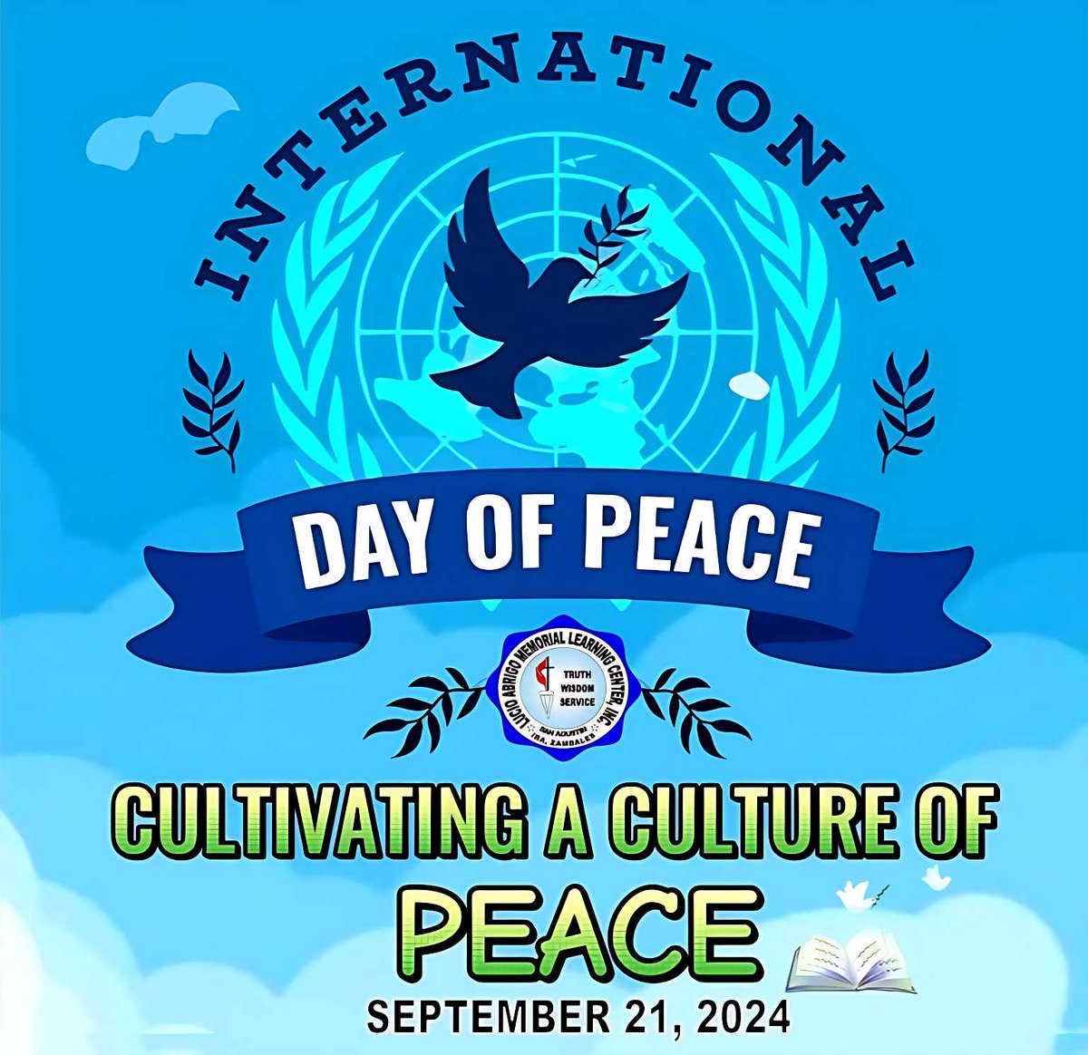 Yes, we want Peace, Peace for All!
<a href="/LamlcLucio/">LAMLC Zambales, Philippines</a> <a href="/UN/">United Nations</a> 
Lucio Abrigo Memorial Learning Center in the Philippines 
#deped <a href="/DepEd_PH/">DepEd</a>