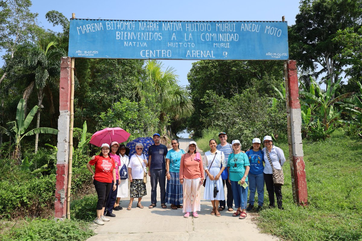 repam_amazonia's tweet image. 🤝 Durante el tercer encuentro de la red itinerante amazónica, los participantes realizaron visitas territoriales a las comunidades de Iquitos, Nauta y el barrio Florido.

#repam10años #amazonia #itinerancia #pueblosindígenas