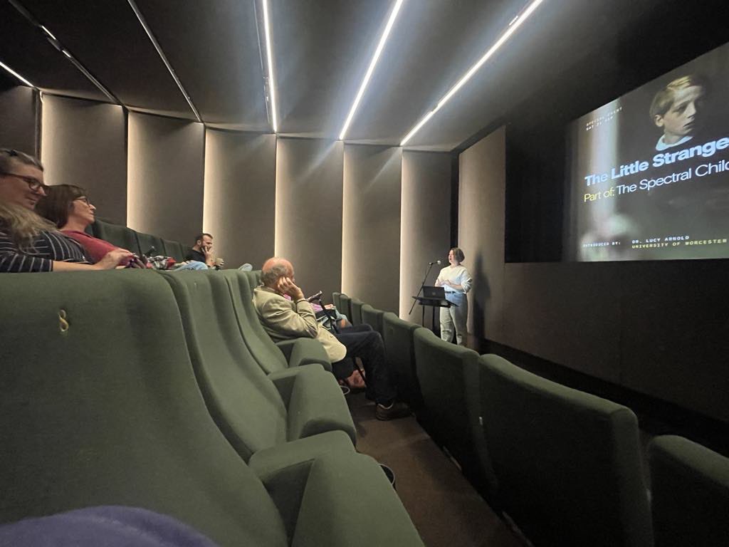 HauntingIssues (@hauntingissues) on Twitter photo Such a pleasure to introduce our final screening for the Spectral Child on Screen series. Abrahamsonās āThe Little Strangerā remains profoundly eerie, poignant and beautiful. Huge thanks to <a href="/HydeParkPH/">Hyde Park Picture House</a> for collaborating with us. Such a pleasure to introduce our final screening for the Spectral Child on Screen series. Abrahamsonās āThe Little Strangerā remains profoundly eerie, poignant and beautiful. Huge thanks to <a href="/HydeParkPH/">Hyde Park Picture House</a> for collaborating with us.