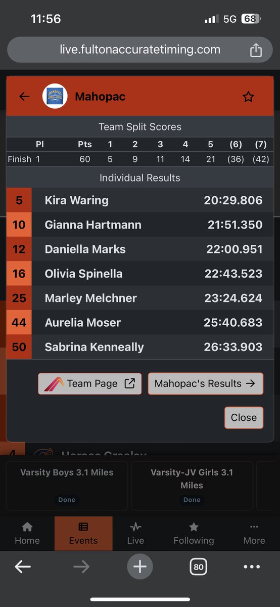 Mahopac XC tweet media