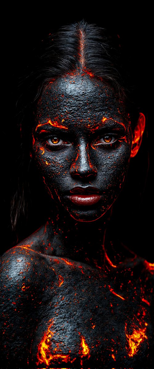 GeriArt93's tweet photo. Ember's Fury: The Lava Guardian

#LavaGuardian #ElementalArt #FantasyPortrait #FireAndIce #ArtisticExpression #SurrealBeauty #VolcanicPower #CreativeArt #VisualStorytelling #ArtOfTheDay #InstaArt #DigitalArt #FireMagic https://t.co/xeW28XeSoD