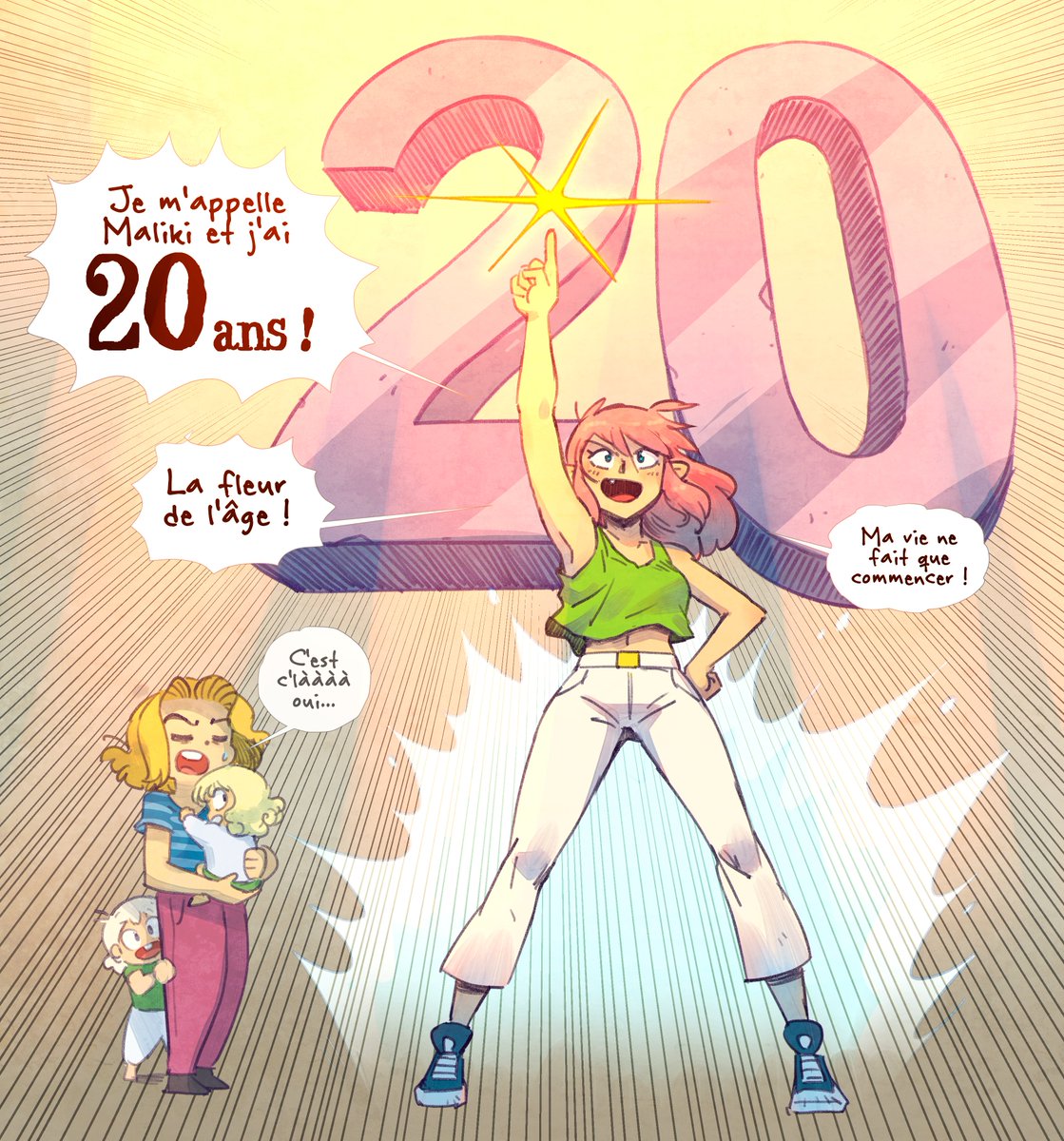 Cette fois ça y est.
Il y a très exactement 20 ans, le 21 septembre 2004, je publiais mon premier strip.
J'ai pris depuis bien des formes, multiplié les supports, rencontré tant de gens.
Souillon a bien du mal à me retenir dans les cases !
On continue de s'amuser encore un peu ?