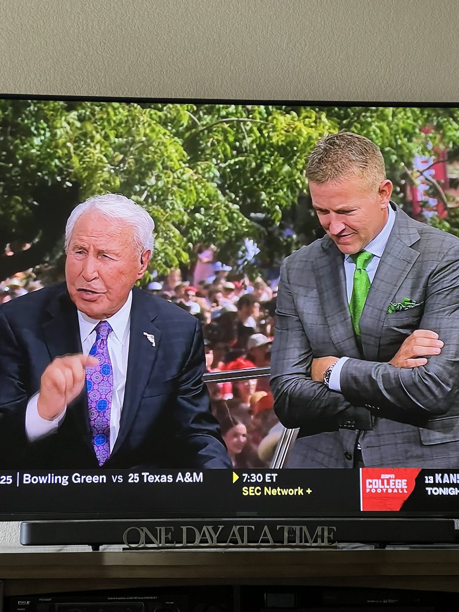 Andy Walt (@andywalt) on Twitter photo I love the way <a href="/KirkHerbstreit/">Kirk Herbstreit</a> takes care of Lee Corso. He’s always patient with him and when Coach talks he gets close to make sure he can hear and support him. Takes care of him like he’s his son. So beautiful. I love the way <a href="/KirkHerbstreit/">Kirk Herbstreit</a> takes care of Lee Corso. He’s always patient with him and when Coach talks he gets close to make sure he can hear and support him. Takes care of him like he’s his son. So beautiful.