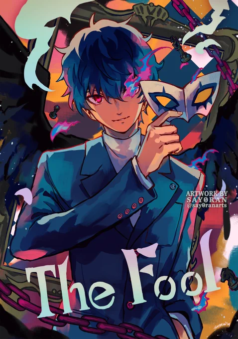 i love drawing persona!!! 