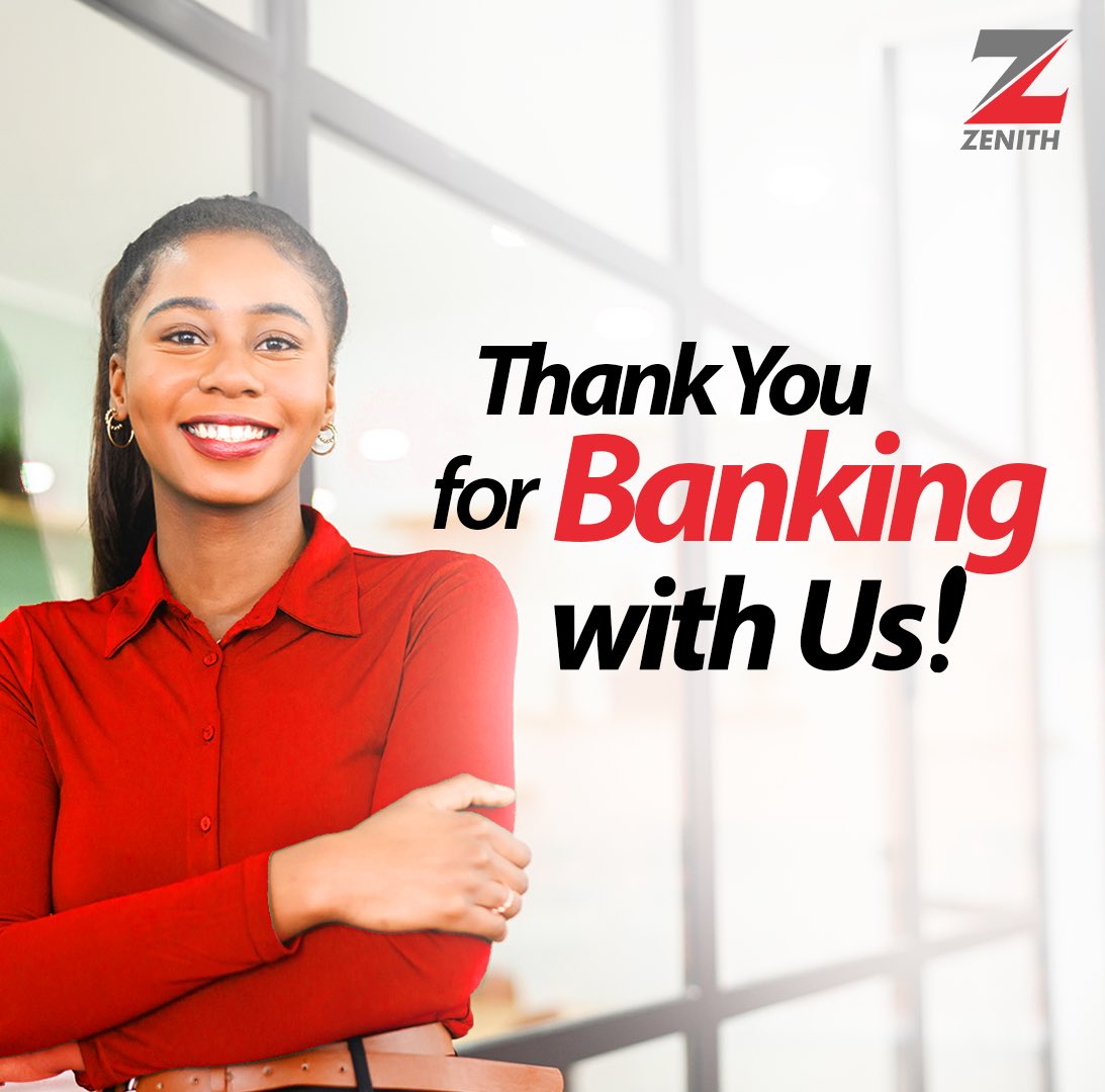 Zenith Bank tweet media