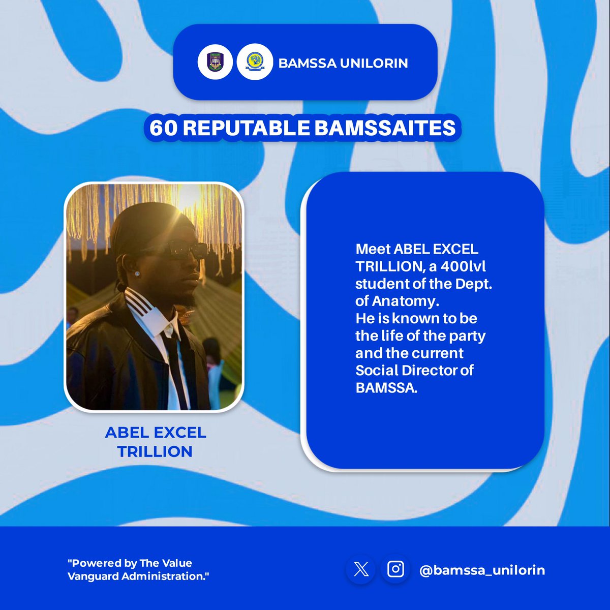 bamssa_unilorin's tweet photo. 60 REPUTABLE BAMSSAITES 🥰❤️
Meet few of the reputable BAMSSAites(57/60)❤️
#bamssa
#unilorin #bamssaunilorin #bamssaites https://t.co/NLLkQL71HX