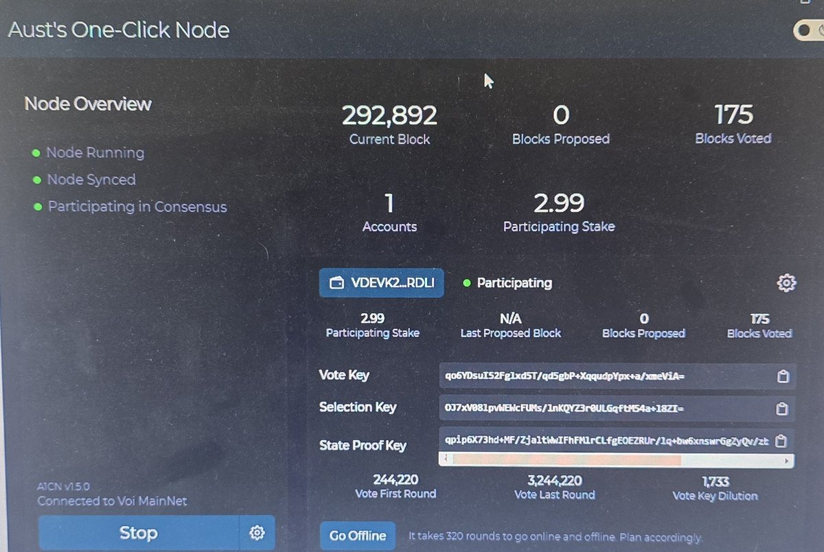 TacoCoin (@taco_coin) on Twitter photo I'm currently running a <a href="/Voi_Net/">Voi Network</a> node and I'll be funding the Voi/Tacos pool on Voi Network as soon as I have node rewards available!
So.. If you Hodl $Tacos on #Algorand you will benefit because you'll get free $Tacos arc200 Tacos based on #algo $Tacos holdings & Algo/Tacos LP I'm currently running a <a href="/Voi_Net/">Voi Network</a> node and I'll be funding the Voi/Tacos pool on Voi Network as soon as I have node rewards available!
So.. If you Hodl $Tacos on #Algorand you will benefit because you'll get free $Tacos arc200 Tacos based on #algo $Tacos holdings & Algo/Tacos LP