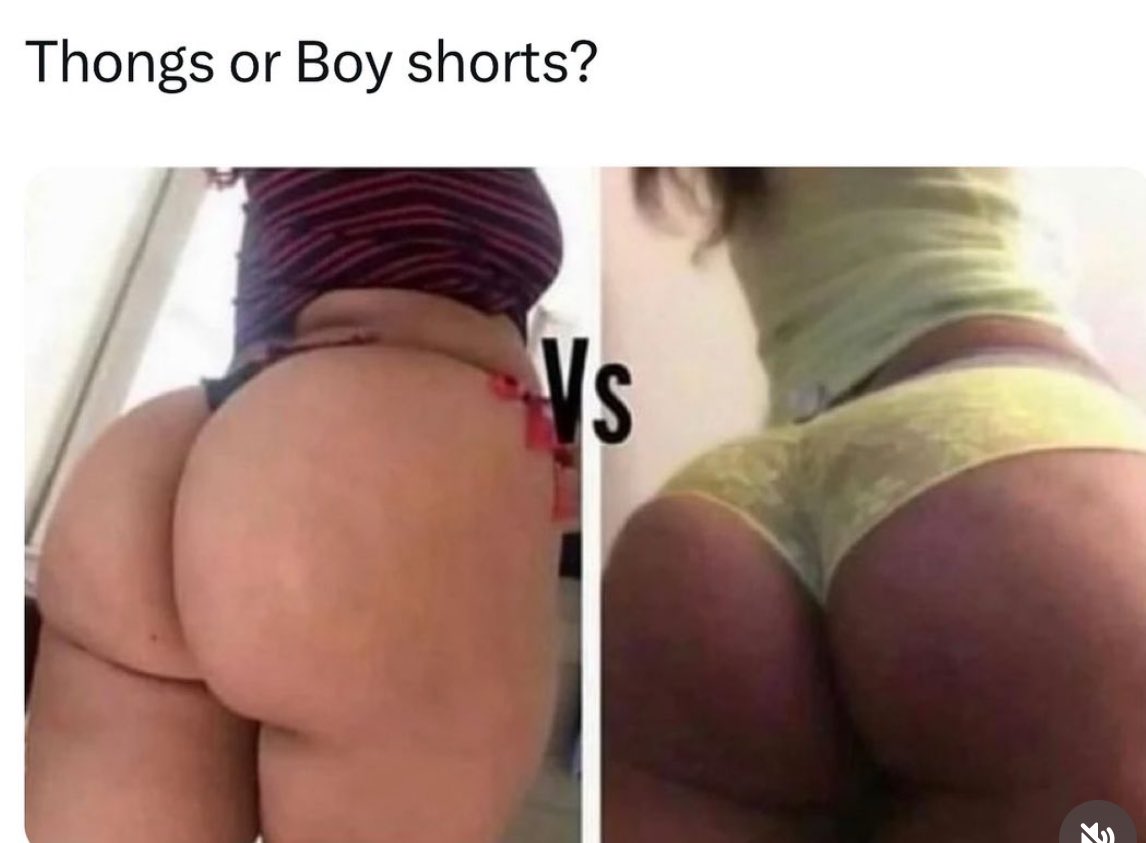 Milkshakes6969's tweet photo. Which one?
 Share your booty if you like https://t.co/S7mTimHtRr