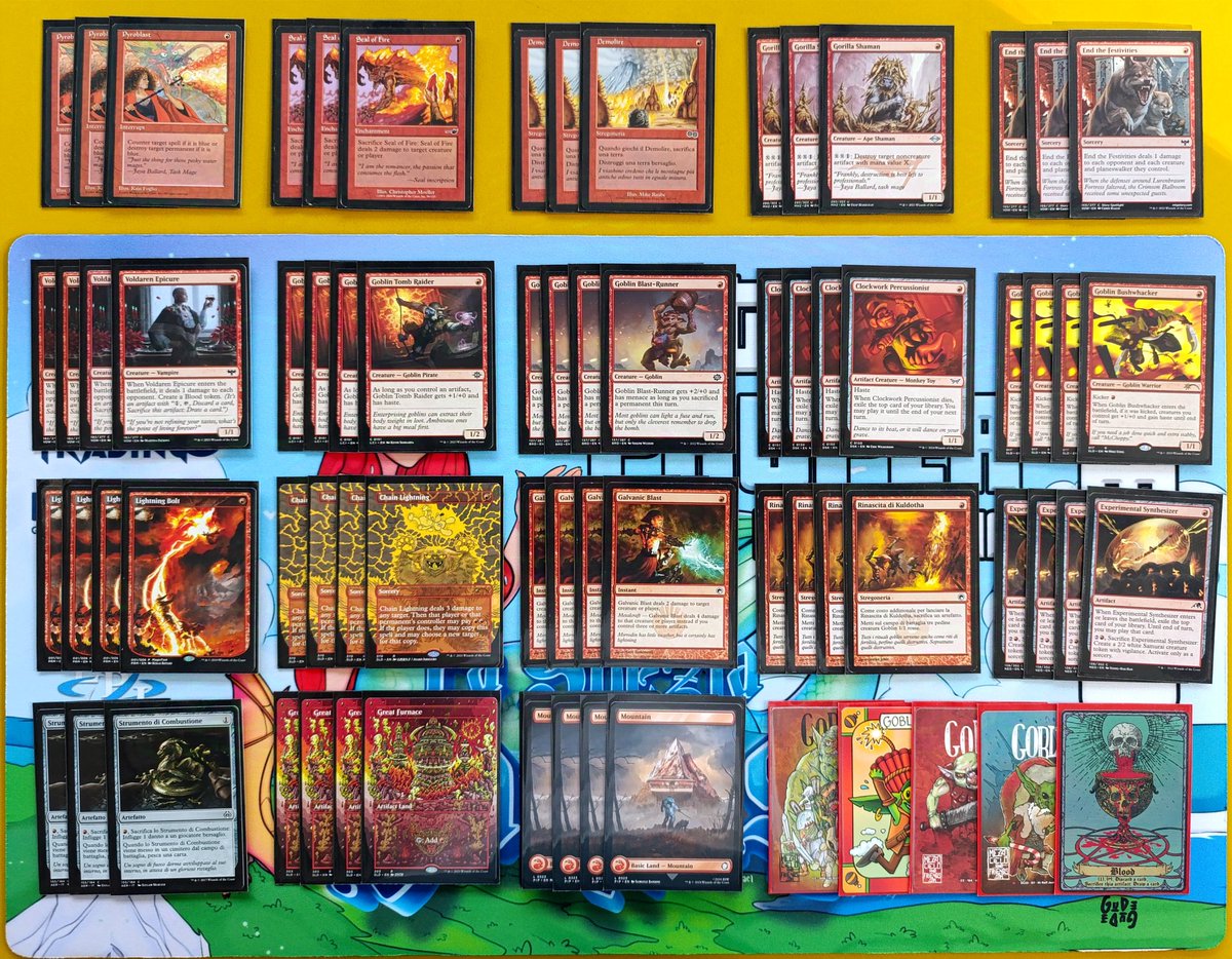 Capitan_Comi (@capitan_comi) on Twitter photo "Non si è spento, brucia ancora in noi" 🔥
New Toy, New Top 8! 💥
Today I made it into the top 8 at IPT La Spezia Fantasy 🔥
<a href="/fireshoes/">Robert Taylor🔥</a> <a href="/PauperDecklists/">Pauper 5.0</a> "Non si è spento, brucia ancora in noi" 🔥
New Toy, New Top 8! 💥
Today I made it into the top 8 at IPT La Spezia Fantasy 🔥
<a href="/fireshoes/">Robert Taylor🔥</a> <a href="/PauperDecklists/">Pauper 5.0</a>