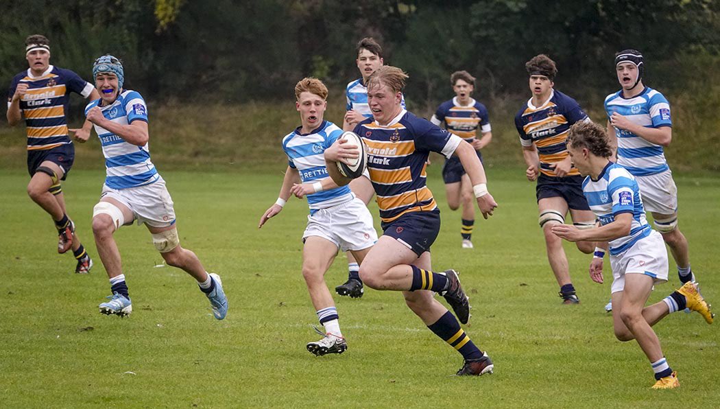 strath_sport's tweet photo. 6️⃣ excellent fixtures with @EdAcadSport this morning 🏉🙌

Great to see of impressive performances &amp; competition across all the fixtures 👏#StrathRugby #StrathSport #ConferenceRugby https://t.co/jGJJgWW0dm