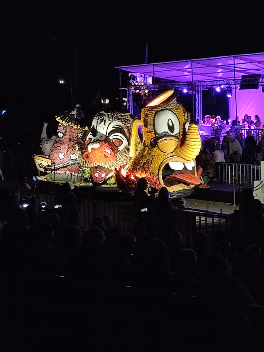 #Fruitcorso by night... Nice 👌