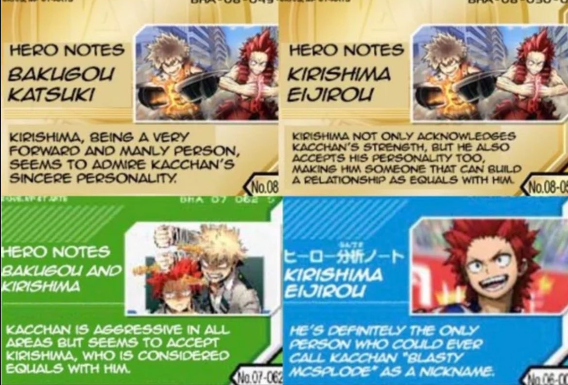 Kiribakuholic's tweet photo. My first thread! Thread of Deku being a krbk shipper https://t.co/O7vC1X2ZUl