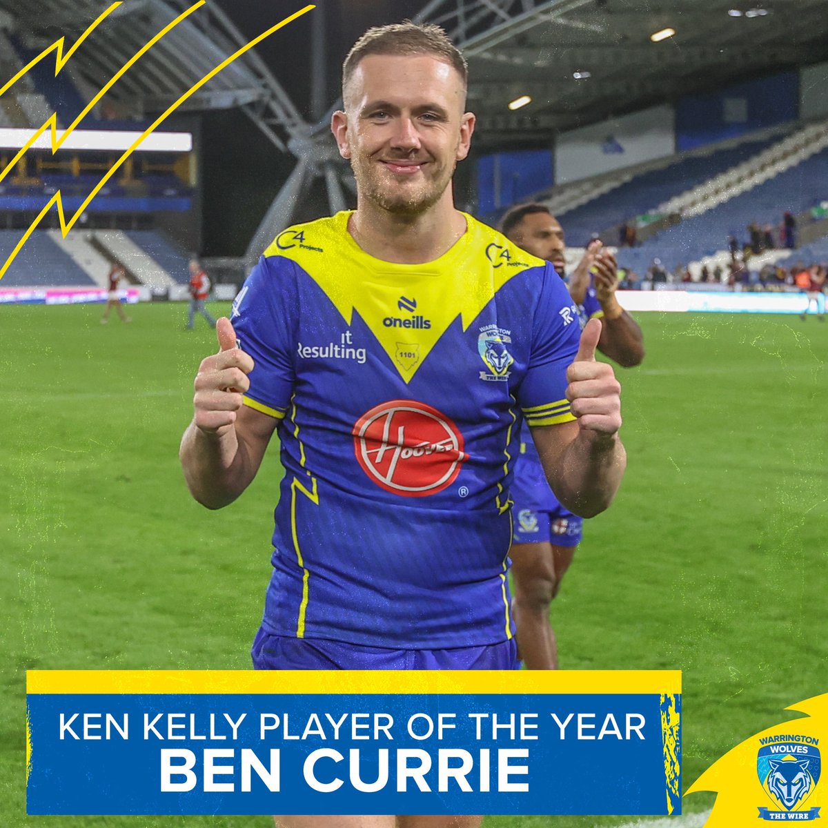 A huge congratulations, Bennie! 👏 
Our Ken Kelly Player of the Year for 2024 🌟