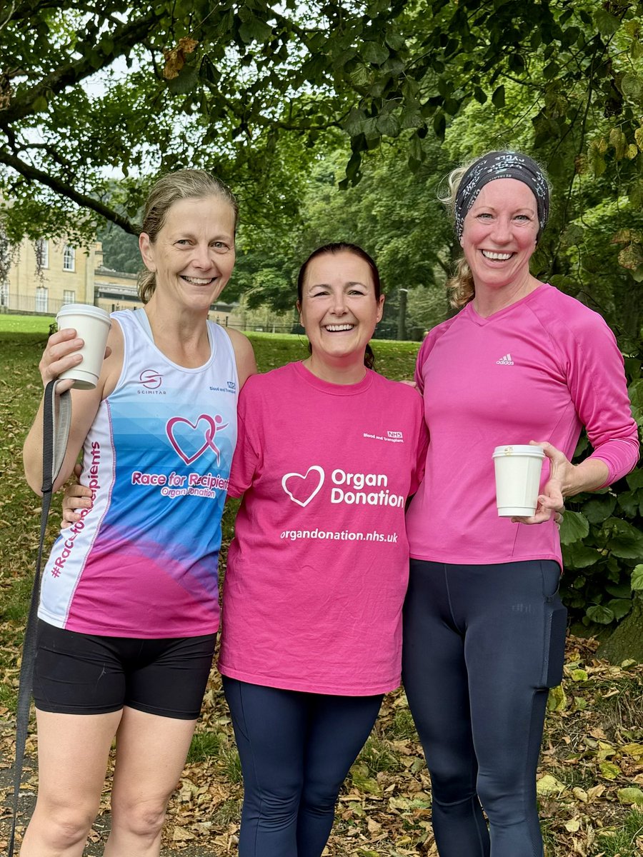dramjones's tweet photo. @R4R2024 Day 1:
8.4km logged for Team #Yorkshire and @HullHospitals -  @roundhayparkrun with @gillybean712 &amp; walking to and from #Anfield for a great football match. 
#raceforrecipients #organdonationweek #savelives 🩷 https://t.co/iGJMqaDakA