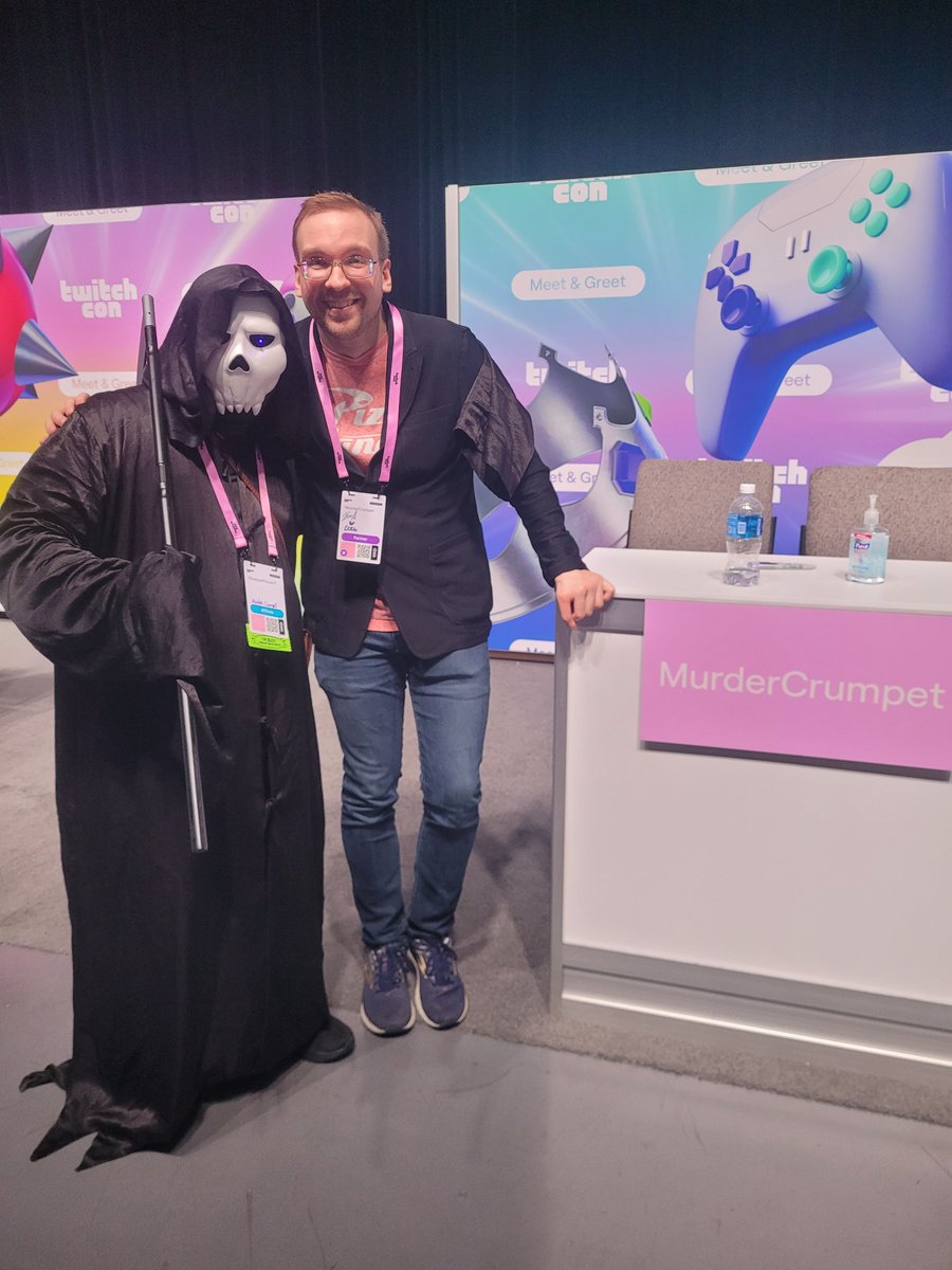 Got to give <a href="/MurderCrumpet/">Murder Crumpet</a> a bit of a scare.
#twitch