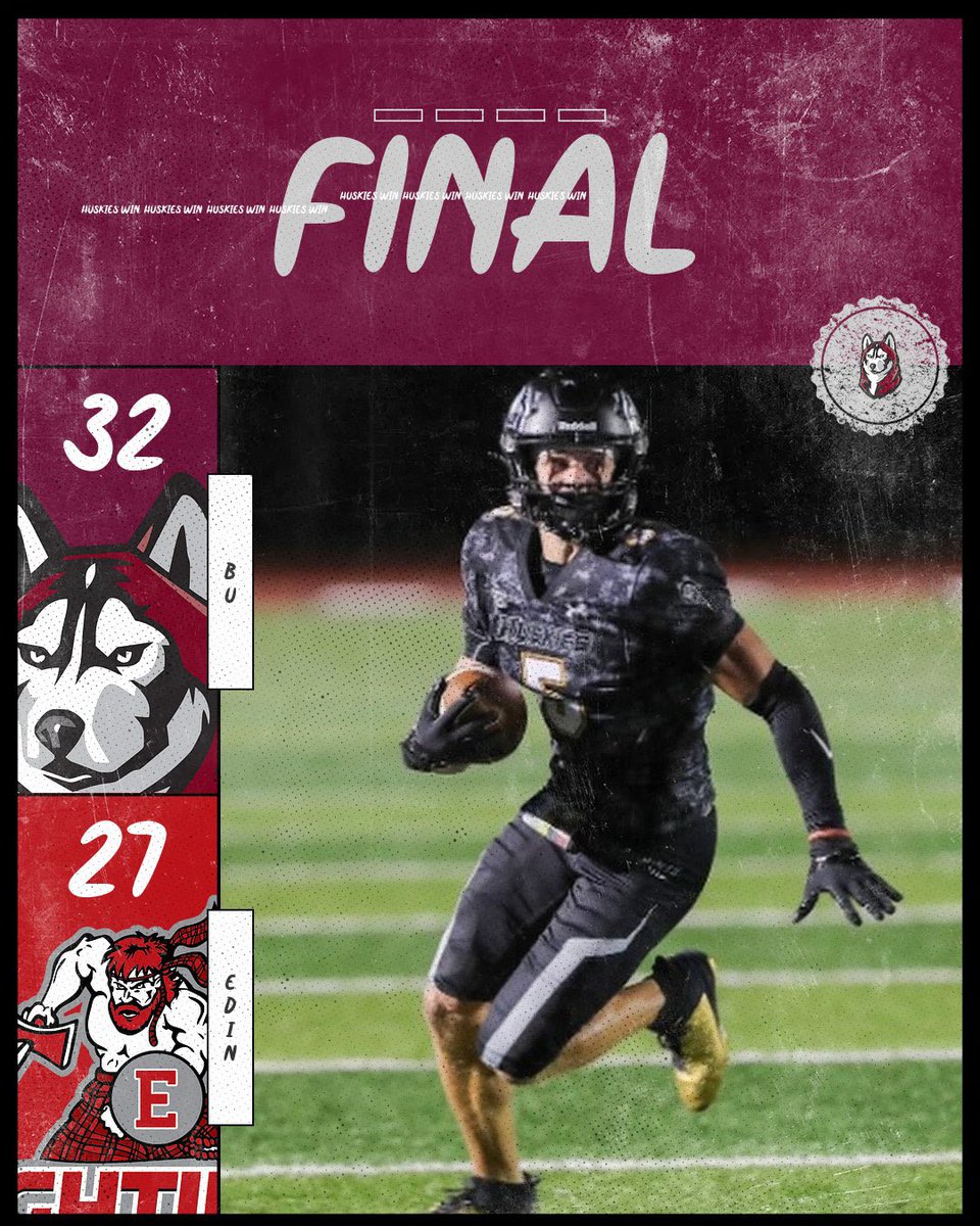 HUSKIES WIN in Erie 32-27 against the Fighting Scots of Edinboro. Big game from Gabe Brower having 190 Total Scrimmage Yards
#GoHuskies