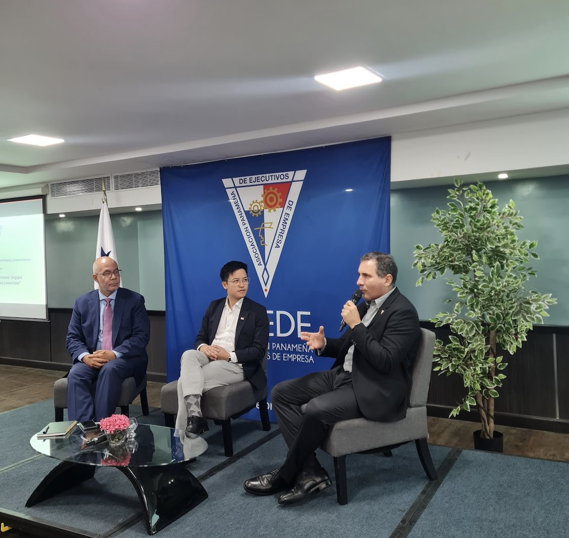 ahmed8507's tweet image. Muy productivo el conversatorio realizado en @Apedeorg sobre el TLC existente entre Panamá y Singapur.
Pudimos ver los resultados obtenidos y las estrategias para mejorar los beneficios que ofrece el tratado.
Gracias @lersheff , @JosiahChoy y a todos los que nos acompañaron.