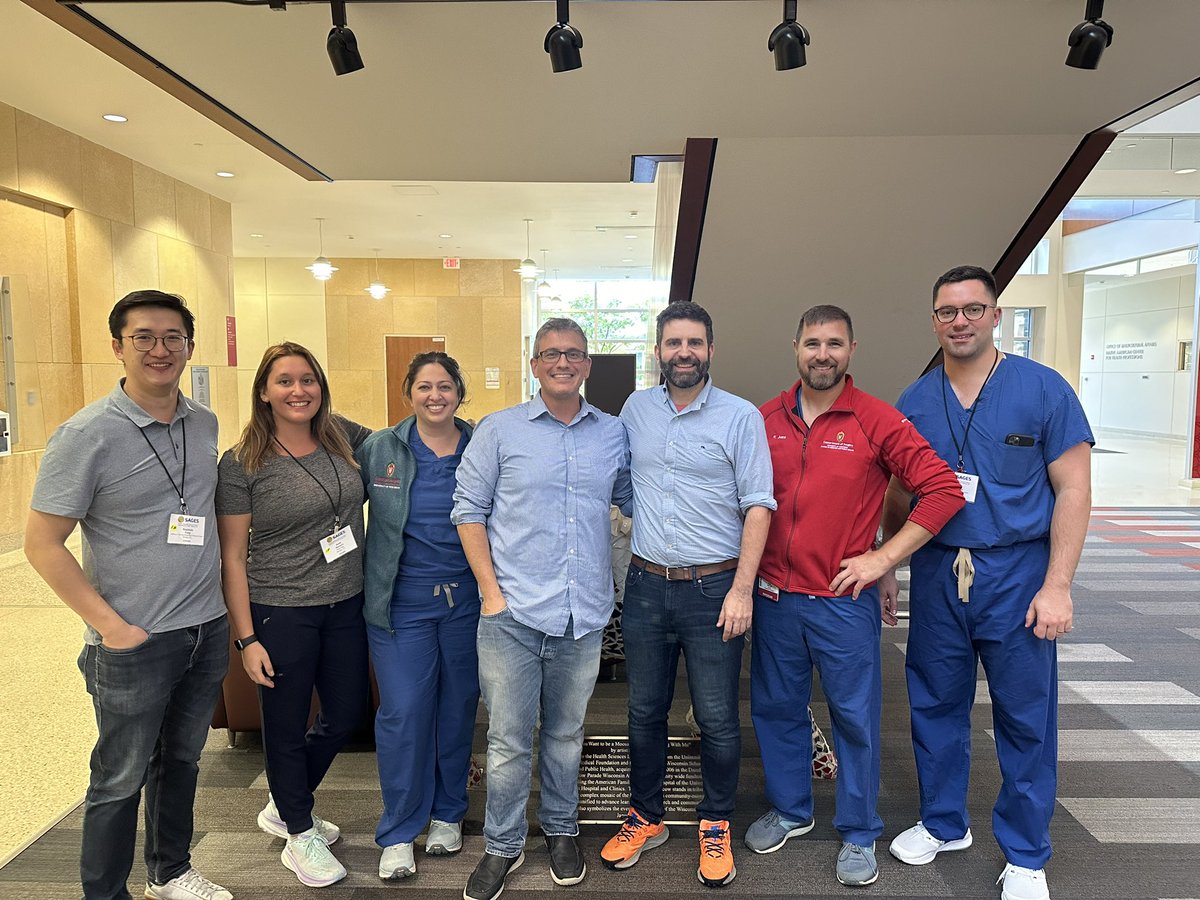 Eric Pauli (@ericpaulimd) on Twitter photo The team <a href="/WiscSurgery/">UW-Madison Department of Surgery</a> (<a href="/RyanJuza/">Ryan M Juza</a> and <a href="/amber_shada/">Amber Shada</a> did an amazing job putting on this <a href="/SAGES_Updates/">SAGES is in Tampa in 2026!</a> course.
Great to see all my current and former fellows together in one place. Proud “papa” moment for me.
2 former lab fellows, 3 former clinical fellows, 2 current fellows The team <a href="/WiscSurgery/">UW-Madison Department of Surgery</a> (<a href="/RyanJuza/">Ryan M Juza</a> and <a href="/amber_shada/">Amber Shada</a> did an amazing job putting on this <a href="/SAGES_Updates/">SAGES is in Tampa in 2026!</a> course.
Great to see all my current and former fellows together in one place. Proud “papa” moment for me.
2 former lab fellows, 3 former clinical fellows, 2 current fellows