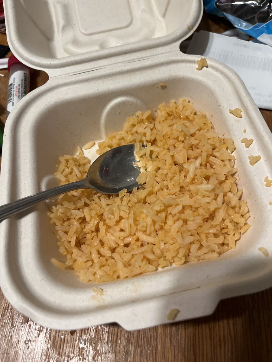 Fuck I love the rice