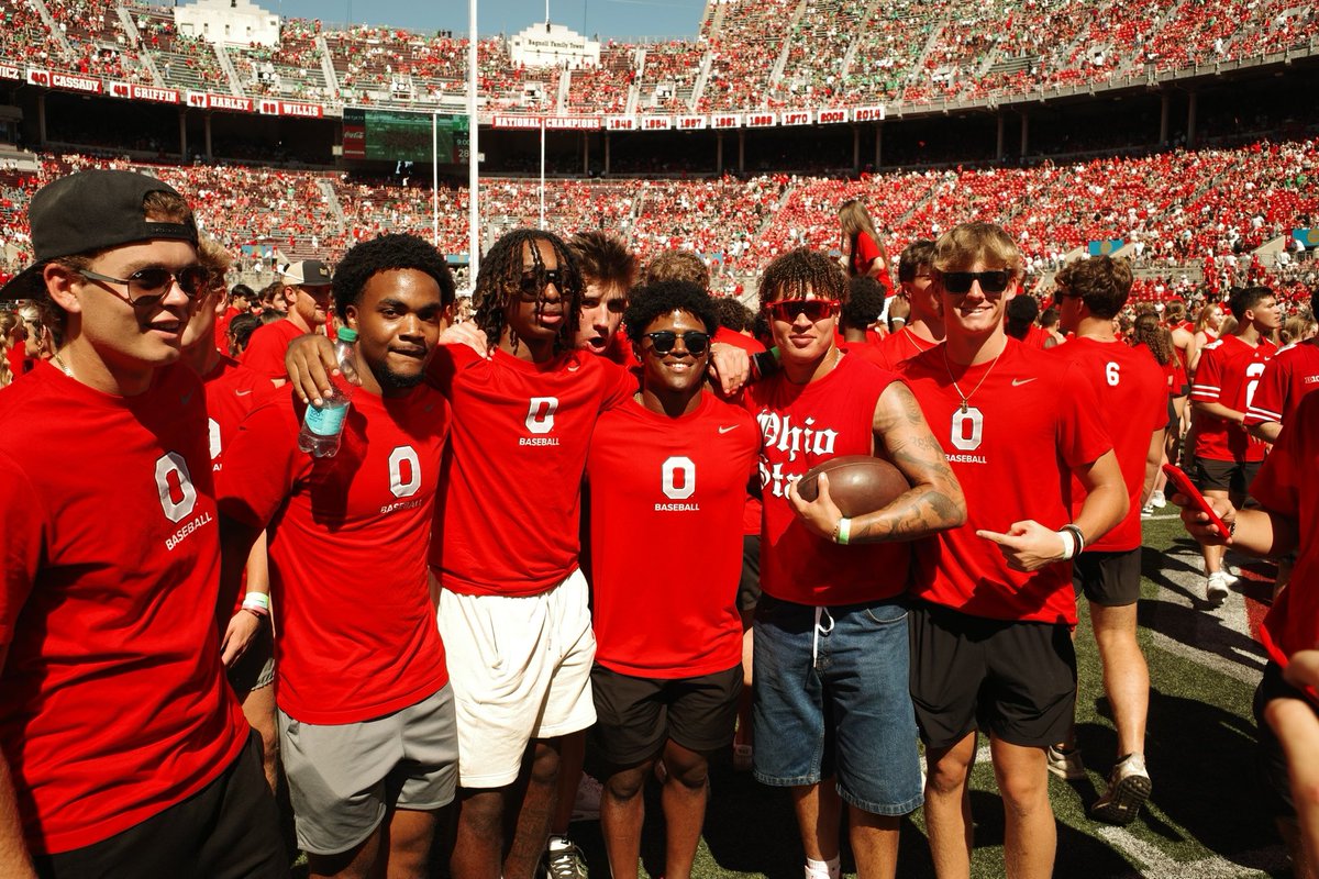Ohio State Baseball (@ohiostatebase) on Twitter photo Buckeyes win ✅
The boys have a blast at the Scarlet & Gray Game ✅
#GoBucks Buckeyes win ✅
The boys have a blast at the Scarlet & Gray Game ✅
#GoBucks