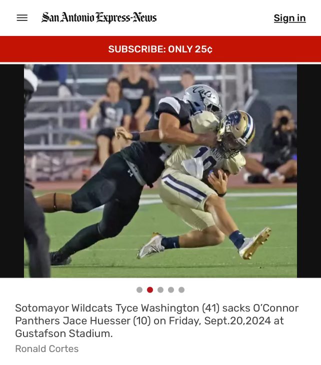 #WCTO
<a href="/ExpressNews/">San Antonio Express-News</a> 
<a href="/Sotocats_FB/">Sotomayor Wildcat Football</a> 
<a href="/jacampbe47/">Joshua Campbell</a>