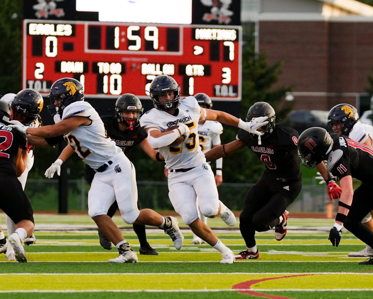 Chase Burnett (@burnettchase) on Twitter photo Check out my highlights from weeks 1-4! I have 8 rushing tds, 1 receiving td, 442 yards, 30 tackles, 23 solo, 7 for loss, and 2 sacks! Watch out for them Goodrich Martians!! <a href="/MartianFB/">Goodrich Martian Football</a>
hudl.com/v/2QAxJ5 Check out my highlights from weeks 1-4! I have 8 rushing tds, 1 receiving td, 442 yards, 30 tackles, 23 solo, 7 for loss, and 2 sacks! Watch out for them Goodrich Martians!! <a href="/MartianFB/">Goodrich Martian Football</a>
hudl.com/v/2QAxJ5