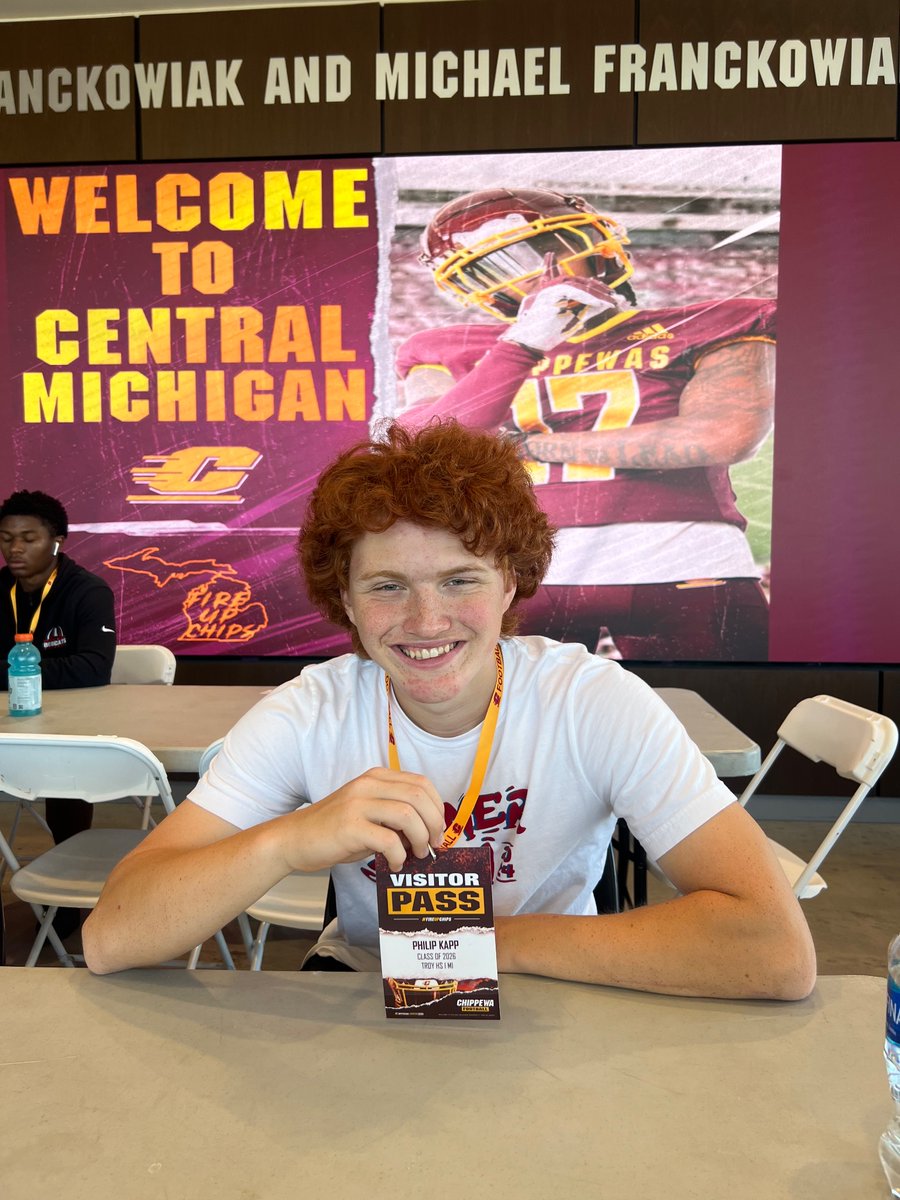 Philip Kapp (@philipkappsnaps) on Twitter photo Had an amazing time today in Mount Pleasant today watching <a href="/CMU_Football/">Central Michigan Football</a>. Was great to see <a href="/BenPratt70/">Ben Pratt</a> snapping in a game. Thanks to <a href="/CoachMurphy87/">Keith Murphy</a> for letting me come out for a game day visit. Hope to be back in Mount Pleasant soon. Had an amazing time today in Mount Pleasant today watching <a href="/CMU_Football/">Central Michigan Football</a>. Was great to see <a href="/BenPratt70/">Ben Pratt</a> snapping in a game. Thanks to <a href="/CoachMurphy87/">Keith Murphy</a> for letting me come out for a game day visit. Hope to be back in Mount Pleasant soon.