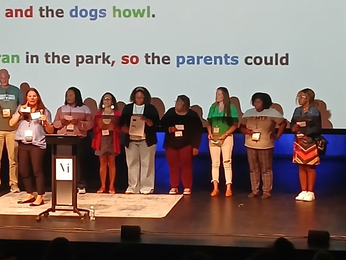 GSquadClassroom's tweet image. Me on stage during Amy Siracusano's session on building skilled writers. I was so nervous but it was fun. #MemphisLiteracyConference #MemphisLitCon #ProfessionalDevelopment #Teachersof𝕏 #teacherlife