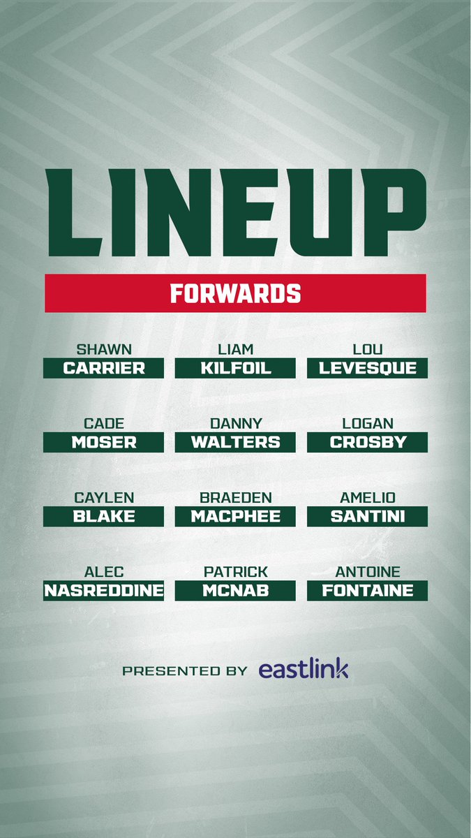 Moosecoverage's tweet image. Tonight's Lineup in Saint john #GOMooseGO