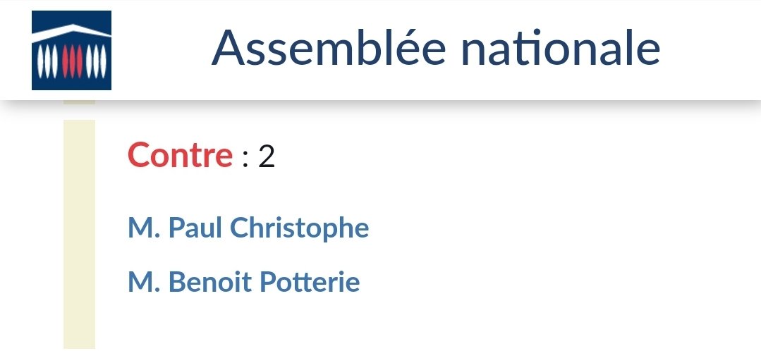 <a href="/christophe_p/">Paul CHRISTOPHE</a> Rappelez-nous ce que vous avez voté concernant l'ouverture de la PMA aux couples de femmes, Monsieur le Ministre de l'Égalité ?
