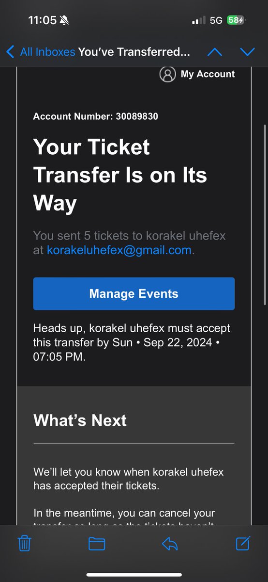 Armbound's tweet photo. @Ticketmaster  I hacked and tickets stolen waiting on call back from fraud please help! Event is tommorow. https://t.co/aCwxe957cf
