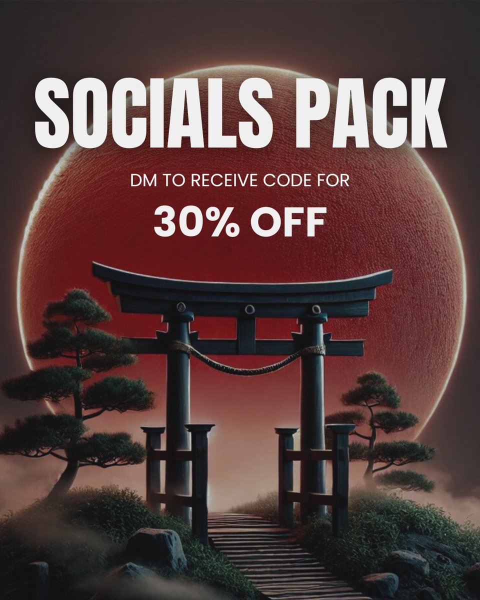 30% off on all orders running for the next few days! 

Follow and dm us on instagram for the code!