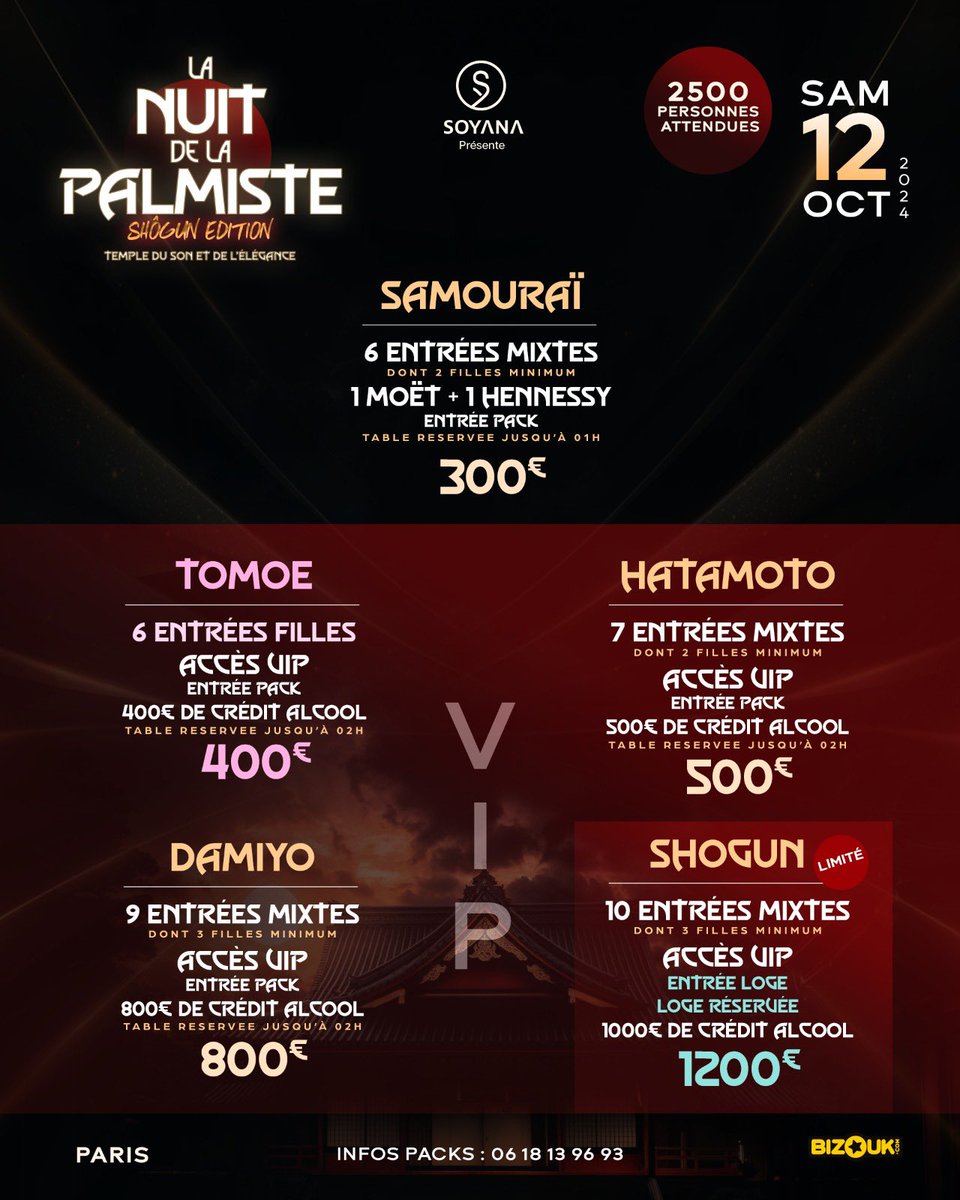 Vos packs pour LNDP24