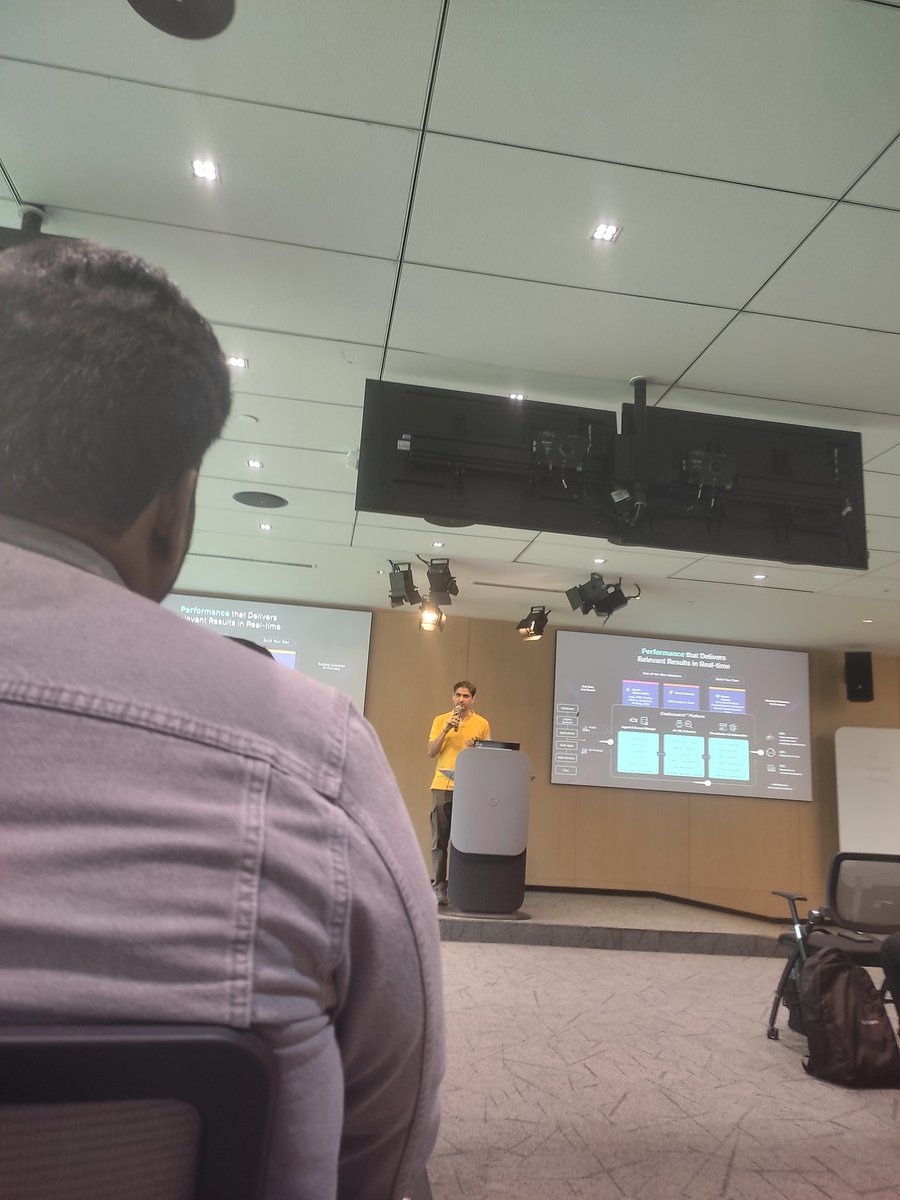 focuscrafter's tweet photo. Today, I attended an event by @elastic at the @google Bangalore office. The focus was on RAG: Building LLM applications using Elastic and Google technologies, including Elastic Playground, Gemini, and features like web crawling, among others. 
@_ashish_tiwari @prasadseth @DRVaya https://t.co/WxRIqM3jMC