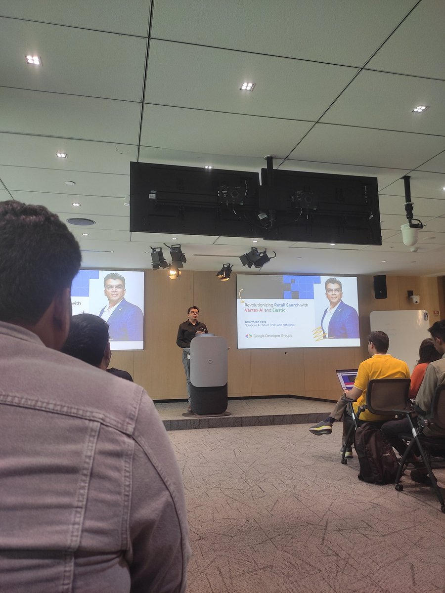 focuscrafter's tweet photo. Today, I attended an event by @elastic at the @google Bangalore office. The focus was on RAG: Building LLM applications using Elastic and Google technologies, including Elastic Playground, Gemini, and features like web crawling, among others. 
@_ashish_tiwari @prasadseth @DRVaya https://t.co/WxRIqM3jMC