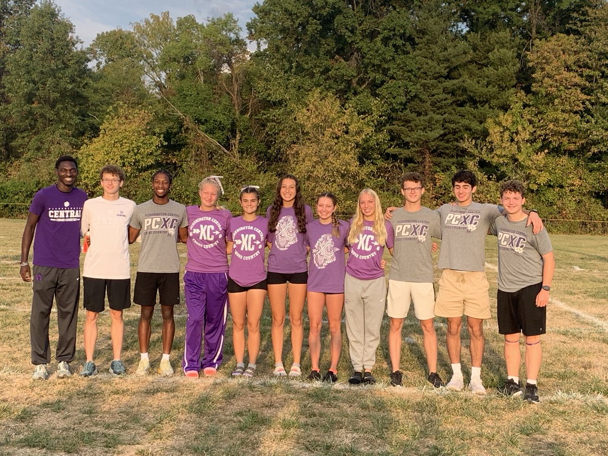 Great day for the senior cross country runners #tigerup