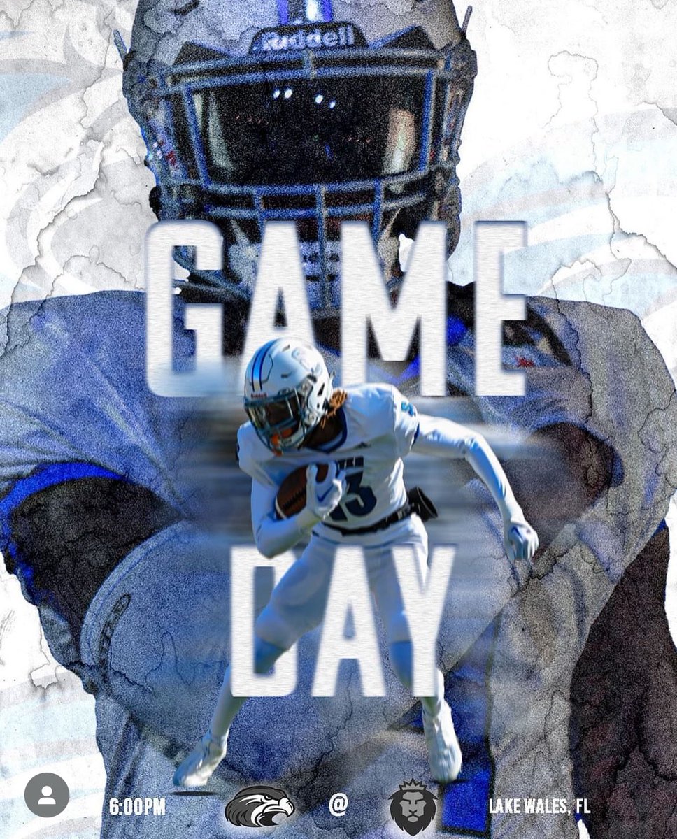 Game Day!  On the road to Lake Whales, FL. 

Psalms 144 
Praise be to the LORD my Rock, who trains my hands for war, my fingers for battle. He is my loving God and my fortress, my stronghold and my deliverer, my shield, in whom I take refuge, who subdues peoples under me.