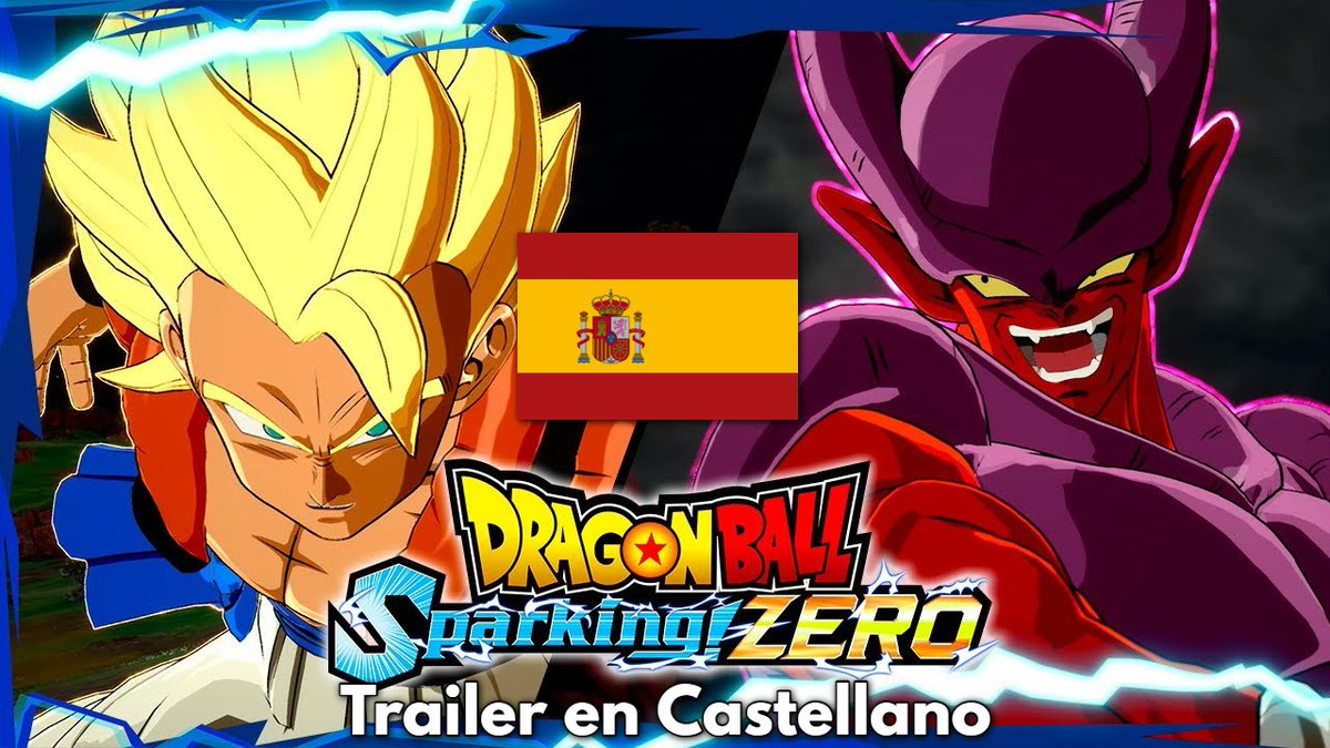 Reptill1423TV's tweet photo. 🚨 DRAGON BALL SPARKING ZERO TRAILER EN CASTELLANO 🚨

Por favor retuitear y compartir esto a dolor que llegue a mucha gente a ver si bandai se decide a localizar el juego en España y bueno espero que os guste.

https://t.co/W2MFxmVVad https://t.co/imNU7N8InE