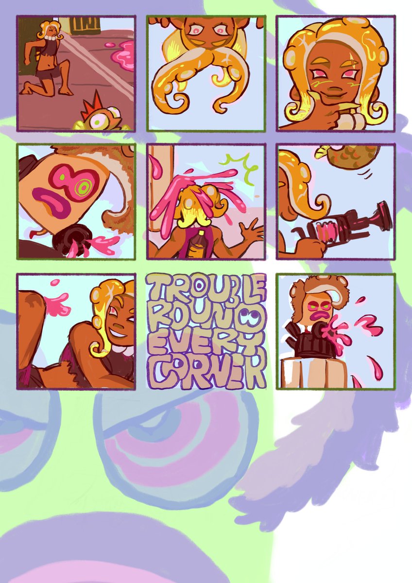 Proud to present my 2nd piece from <a href="/AlternaZine/">Utopia of Yesterday «OUT NOW.»</a> !!
0501 «Trouble round every corner»
check out everyone´s work (link below)