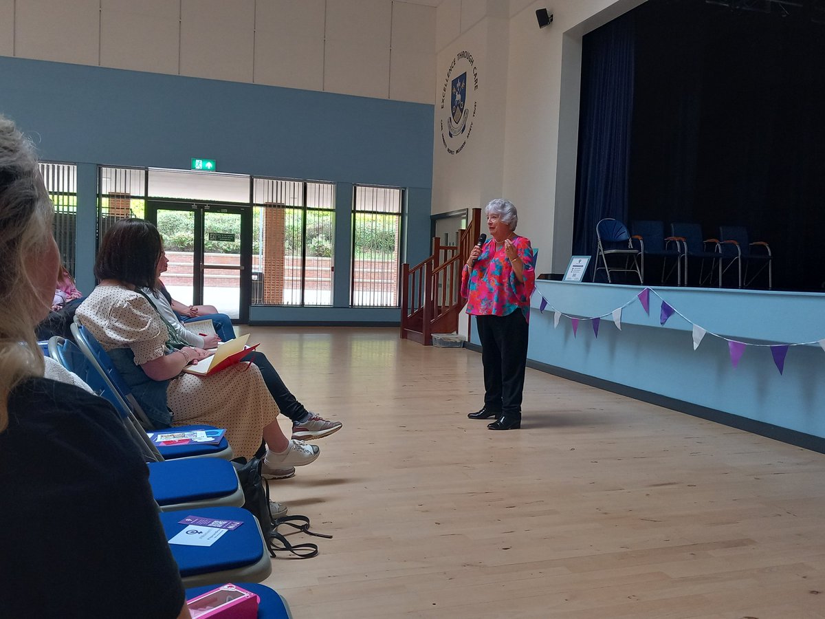 Thank you @AlisonMPeacock for delivering a delightful and inspirational Keynote speech! 💜

....."Why not?!"