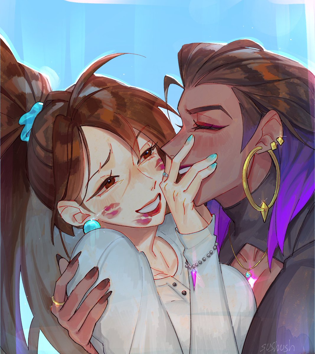 Sushushh's tweet photo. I did a redraw again 🫶 #Reyge https://t.co/VfKzEt81xE