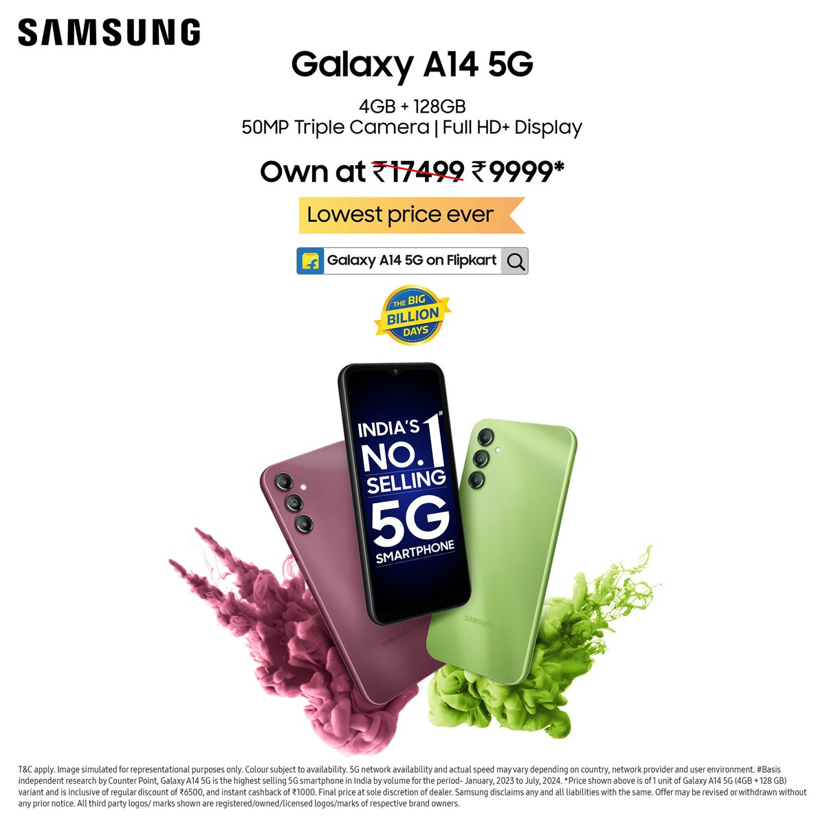 raja_raj_1's tweet photo. Every thing is fine in this phone but now a days take care of #Paser 😵

your favourite feature of the!! #GalaxyA14 5G.!!

#winGalaxyA14 #AwesomeGalaxyA #FlipkartBigBillionDays https://t.co/Wh1QsvzUe4