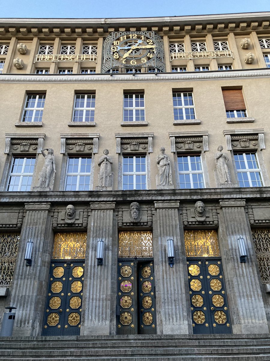 Heute an der Deutschen Nationalbibliothek Leipzig - bei der Veranstaltung „Störenfriede“ von #JazzwerkstattBerlin