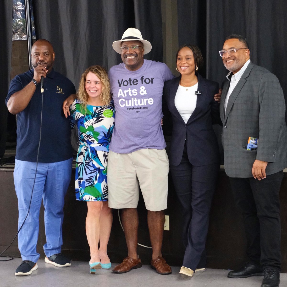 voteforarts's tweet photo. It was an energetic morning gathering with the faith community at the Arts &amp; Culture Campaign Minister’s Brunch! Thank you to Pastor Aaron Phillips for organizing the event and to Rep. Shontel Brown for joining us. 

Voting YES on Issue 55 benefits everyone! https://t.co/84Wbf0eT3E