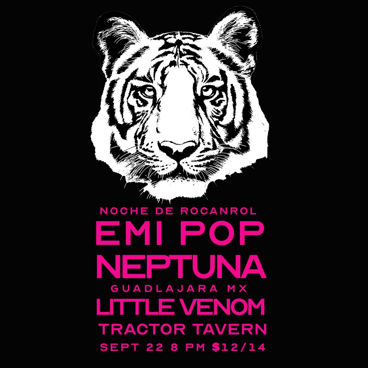 NEPTUNA (@neptunamusic) on Twitter photo Thank you Portland it was a very fun night, we feel grateful and happy. ¡Thanks for making it possible!
Next stop <a href="/tractortavern/">Tractor Tavern</a> this sunday with Emi pop and Little venom ⚡️ Thank you Portland it was a very fun night, we feel grateful and happy. ¡Thanks for making it possible!
Next stop <a href="/tractortavern/">Tractor Tavern</a> this sunday with Emi pop and Little venom ⚡️