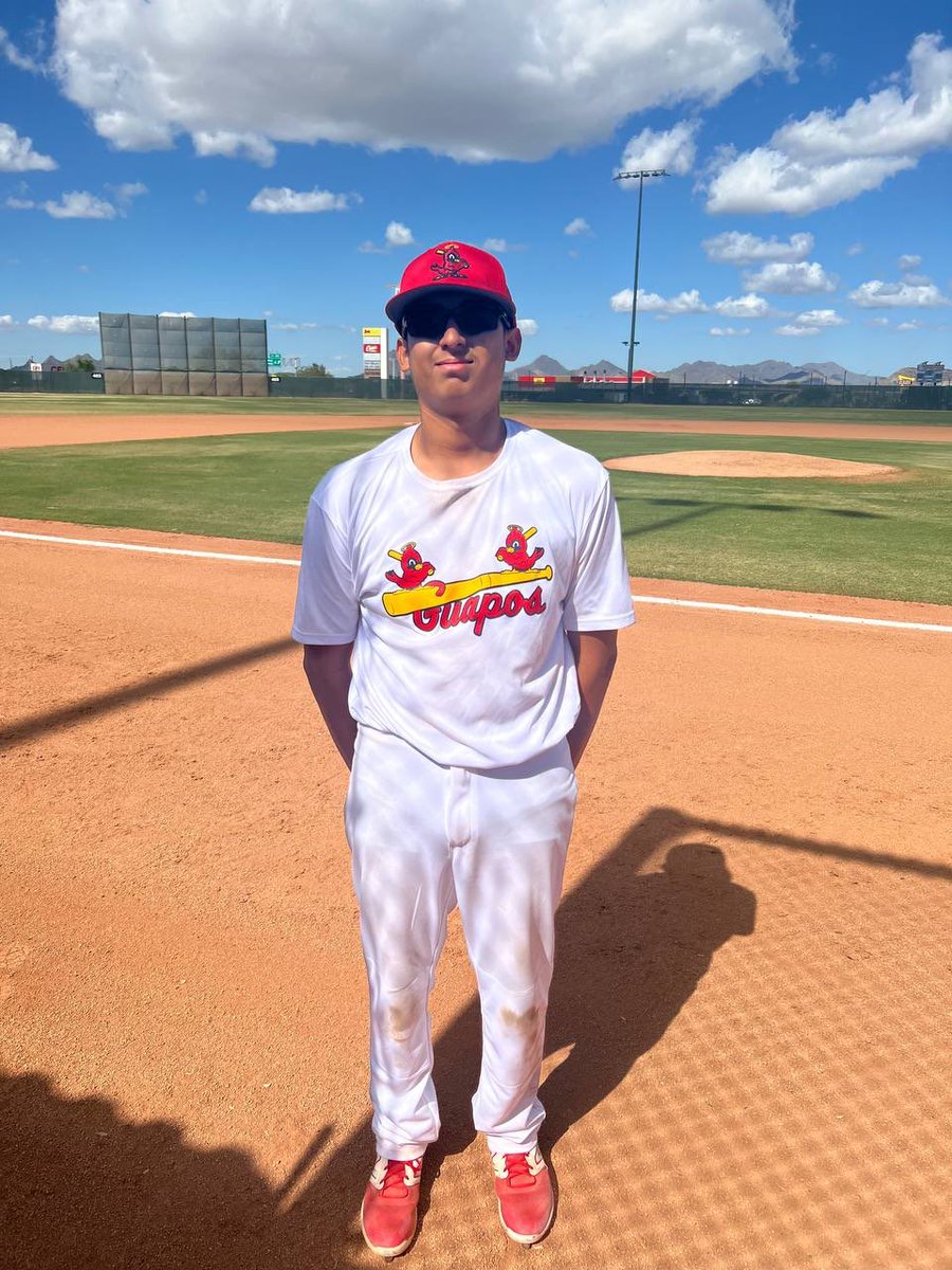 Prospect Wire | Player Spotlights (@pw_players) on Twitter photo Jeter Luna #11
West Coast Guapos New Balance 17u
<a href="/wcgbaseball/">West Coast Guapos Baseball LLC</a>
Luna pitched 4 innings
Allowed 2 hits with 7 strikeouts
@prospectwire
#PWPoG
#PWBaseball Jeter Luna #11
West Coast Guapos New Balance 17u
<a href="/wcgbaseball/">West Coast Guapos Baseball LLC</a>
Luna pitched 4 innings
Allowed 2 hits with 7 strikeouts
@prospectwire
#PWPoG
#PWBaseball