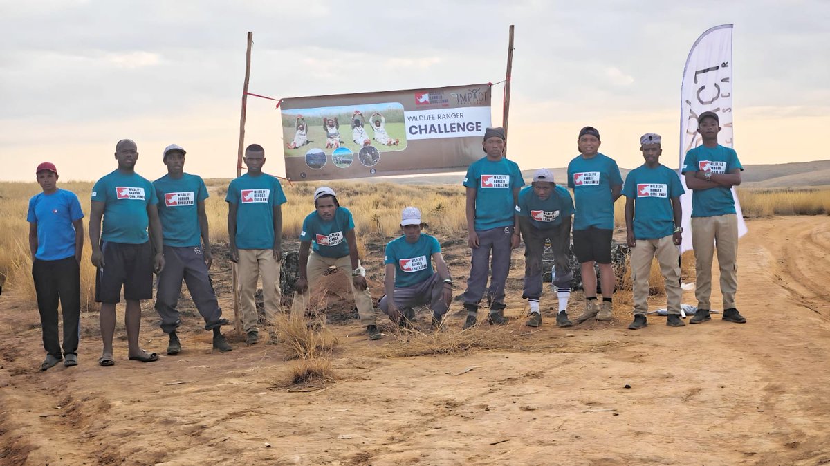 impact_mada's tweet image. Huge congratulations to the  ranger teams #FOSA and #SIFAKA for completing the long-distance race in  Mahajeby! Your dedication at the #WildlifeRangerChallenge is inspiring. 🏃🌿 Thank you for your vital work! 💚 #ForWildlifeRangers #TeamImpact #Madagascar #ConservationHeroes