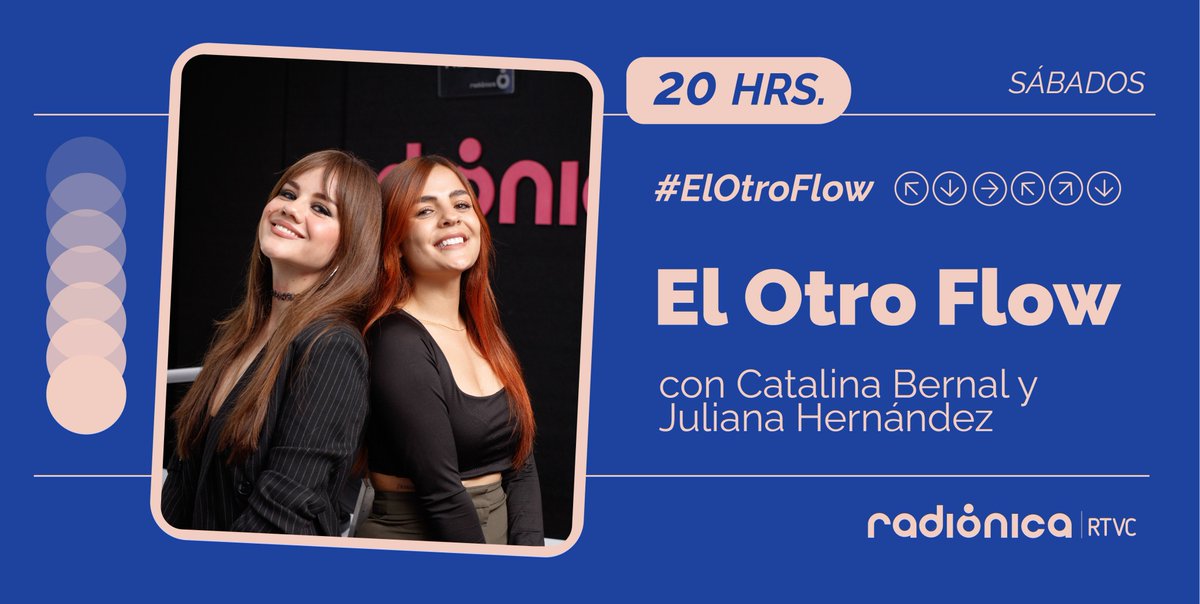 radionicafm's tweet image. 🔊 ¡En Radiónica también hay espacio para los sonidos urbanos! Nuestras frecuencias se encienden con #ElOtroFlow. 🔥👊

🎙️ @CataBernal_ y @julihernandezh están #AlAire por todas nuestras frecuencias y en radionica.rocks 📻